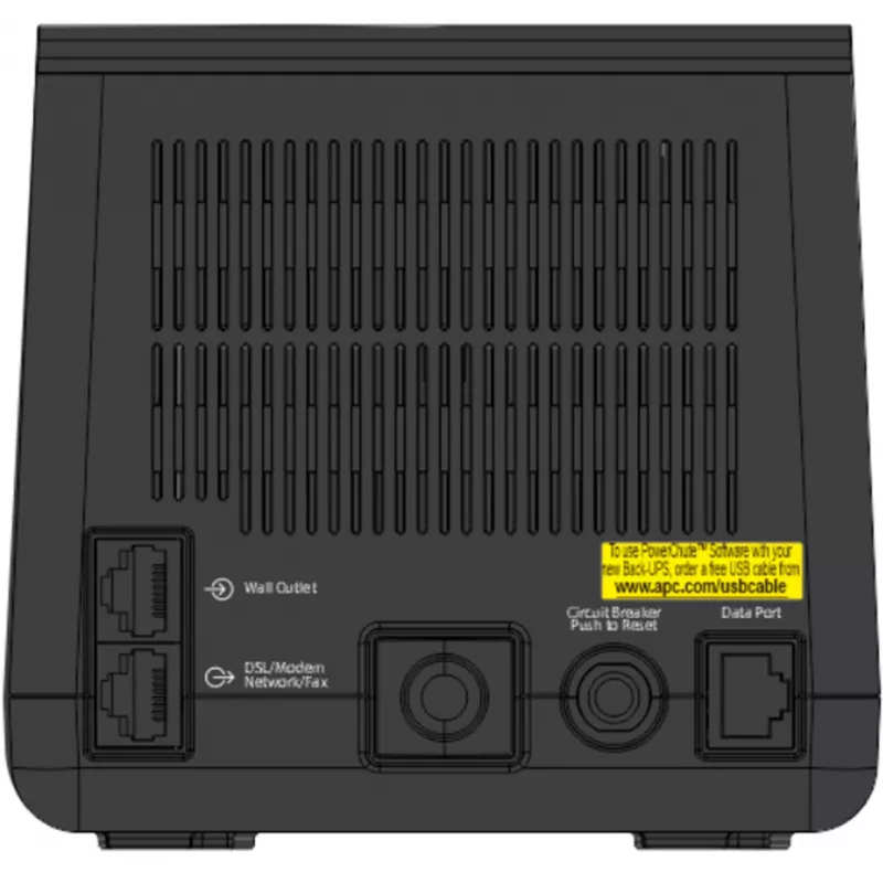 APC Back-UPS BE850G2-GR - Alimentación de emergencia 8 tomas, 850VA, 2 cargadores USB, 1 puerto de datos USB