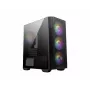 MSI MAG Forge M100R Torre Midi negra, transparente