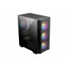 MSI MAG Forge M100R Torre Midi negra, transparente