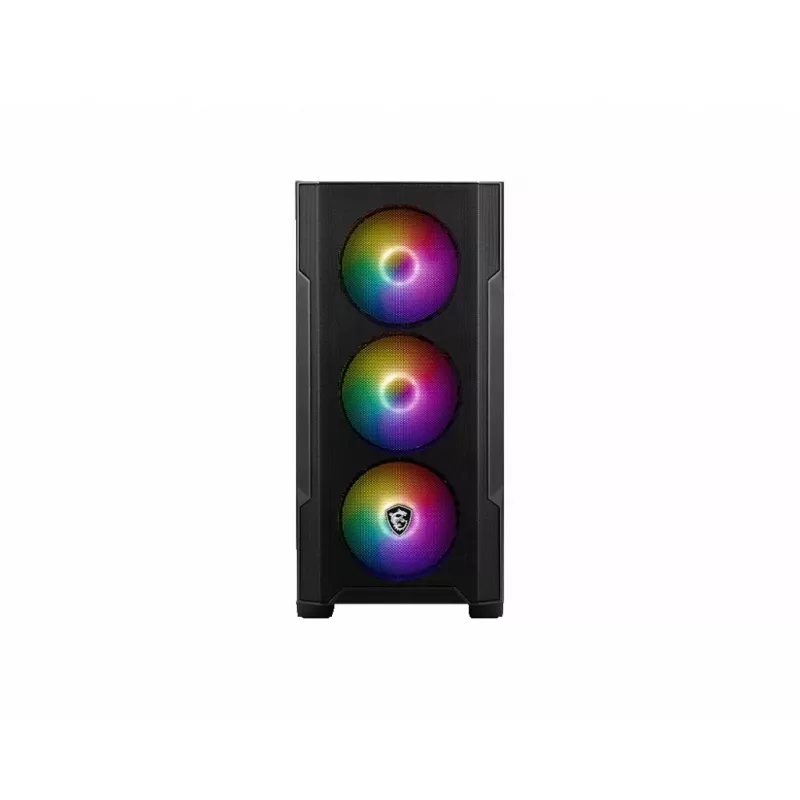 MSI MAG Forge M100R Torre Midi negra, transparente