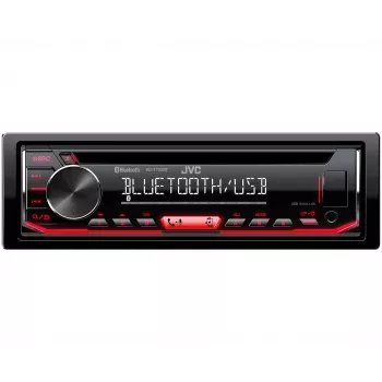 JVC KD-T702BT Receptor CD 1-DIN, negro, 1 DIN, 200 W, 50 W, CD, LCD