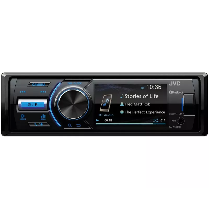 JVC KD-X560BT negro 180 W Bluetooth