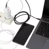 IBOX Cargador portátil ILUC65W, 65W, 2x USB-C + 1x USB-A, blanco, cable de 1,5 m