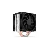 Ventilador de aire ENDORFY Fera 5 Dual Fan — 2 ventiladores PWM de 120 mm, 4 heatpipes, TDP 220 W, compatible con LGA 2011 y varios zócalos, negro