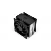Ventilador de aire ENDORFY Fera 5 Dual Fan — 2 ventiladores PWM de 120 mm, 4 heatpipes, TDP 220 W, compatible con LGA 2011 y varios zócalos, negro