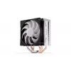 ENDORFY Fera 5 ARGB EY3A007 disipador de aire para CPU, ventilador Fluctus PWM ARGB de 120 mm, 4 heat pipes, altura 155 mm, negro