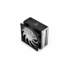 ENDORFY Fera 5 ARGB EY3A007 disipador de aire para CPU, ventilador Fluctus PWM ARGB de 120 mm, 4 heat pipes, altura 155 mm, negro