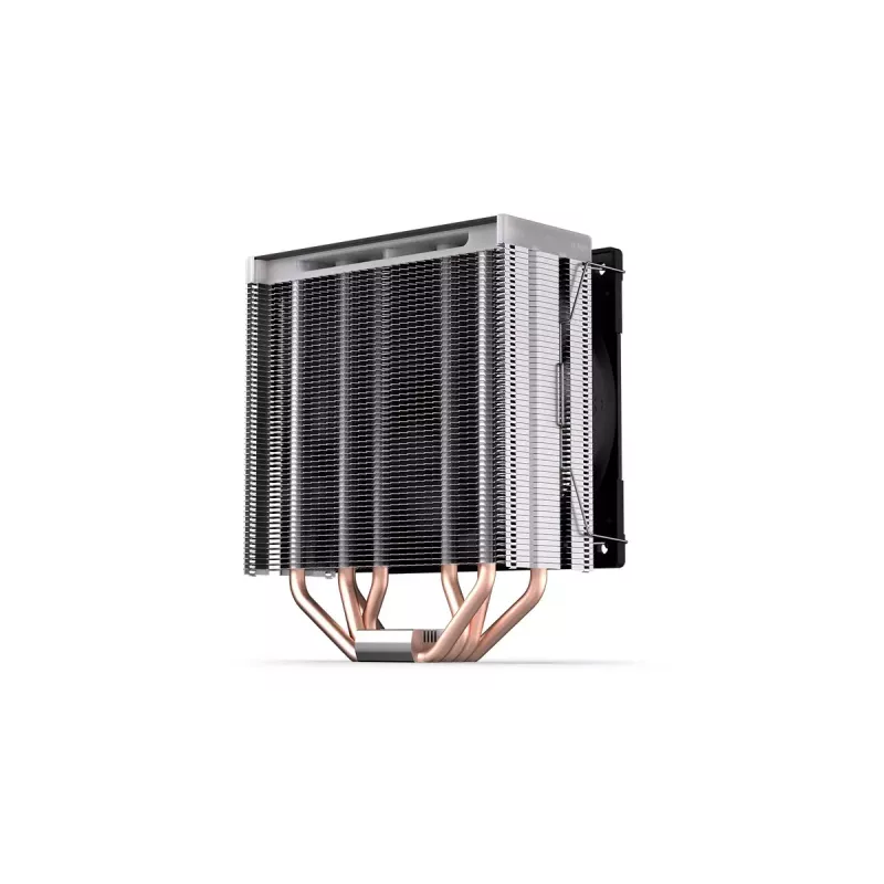ENDORFY Fera 5 ARGB EY3A007 disipador de aire para CPU, ventilador Fluctus PWM ARGB de 120 mm, 4 heat pipes, altura 155 mm, negro