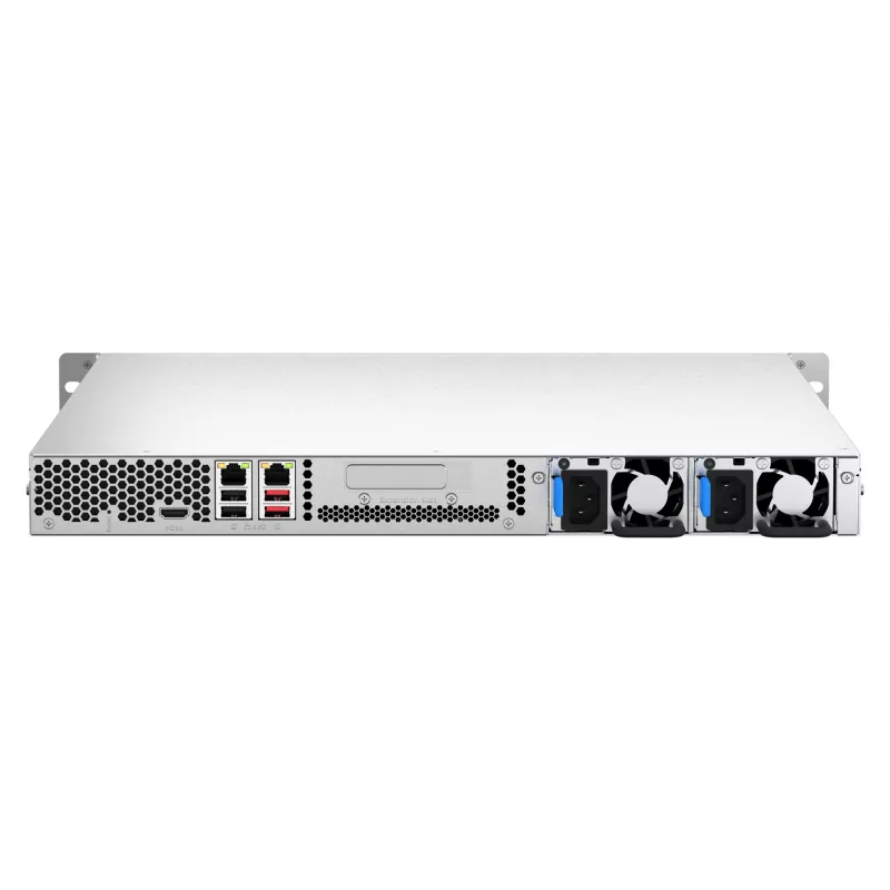 QNAP TS-464U-RP NAS en rack (1U) Intel® Celeron® N5095 8 GB DDR4 0 TB QNAP Turbo System aluminio, negro