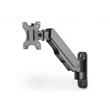 Soporte de pared DIGITUS para monitor con brazo de gas individual 17-32 pulgadas, 8 kg (máx.) negro