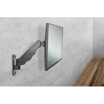 Soporte de pared DIGITUS para monitor con brazo de gas individual 17-32 pulgadas, 8 kg (máx.) negro