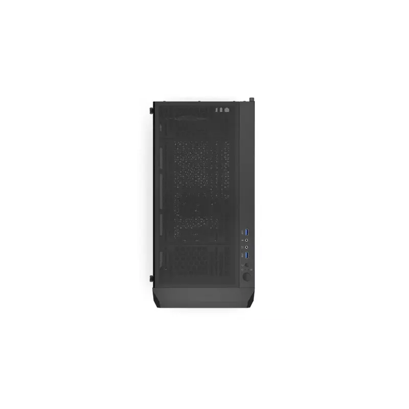 Caja PC ENDORFY Regnum 400 ARGB torre negra — ATX, cristal templado, ARGB, 3x120mm frontal, 1x120mm trasero, soporta GPU 37 cm