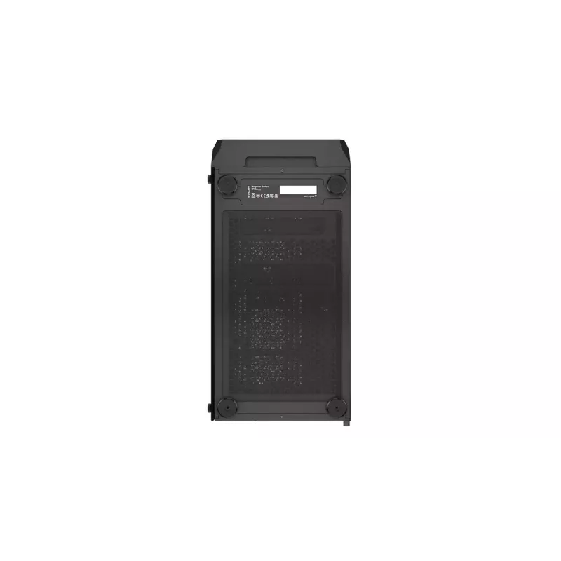 Caja PC ENDORFY Regnum 400 ARGB torre negra — ATX, cristal templado, ARGB, 3x120mm frontal, 1x120mm trasero, soporta GPU 37 cm