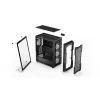 Caja PC ENDORFY Regnum 400 ARGB torre negra — ATX, cristal templado, ARGB, 3x120mm frontal, 1x120mm trasero, soporta GPU 37 cm