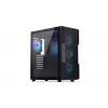 Caja PC ENDORFY Regnum 400 ARGB torre negra — ATX, cristal templado, ARGB, 3x120mm frontal, 1x120mm trasero, soporta GPU 37 cm