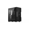 Caja PC ENDORFY Regnum 400 ARGB torre negra — ATX, cristal templado, ARGB, 3x120mm frontal, 1x120mm trasero, soporta GPU 37 cm