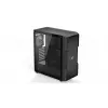 Caja PC ENDORFY Regnum 400 ARGB torre negra — ATX, cristal templado, ARGB, 3x120mm frontal, 1x120mm trasero, soporta GPU 37 cm