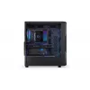 Caja PC ENDORFY Regnum 400 ARGB torre negra — ATX, cristal templado, ARGB, 3x120mm frontal, 1x120mm trasero, soporta GPU 37 cm