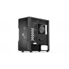 Caja PC ENDORFY Regnum 400 ARGB torre negra — ATX, cristal templado, ARGB, 3x120mm frontal, 1x120mm trasero, soporta GPU 37 cm