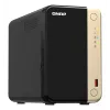 QNAP TS-264 NAS torre Intel® Celeron® N5095 8 GB 0 TB QNAP QTS negro, dorado