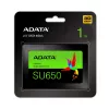 SSD SATA III de 2,5 pulgadas ADATA SU650 1 TB – 520 MB/s lectura, 450 MB/s escritura, 3D-NAND, 2,5 pulgadas