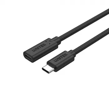 Cable USB-C UNITEK – USB 3.2 Gen 2 (3.1 Gen 2) – 0,5 m negro