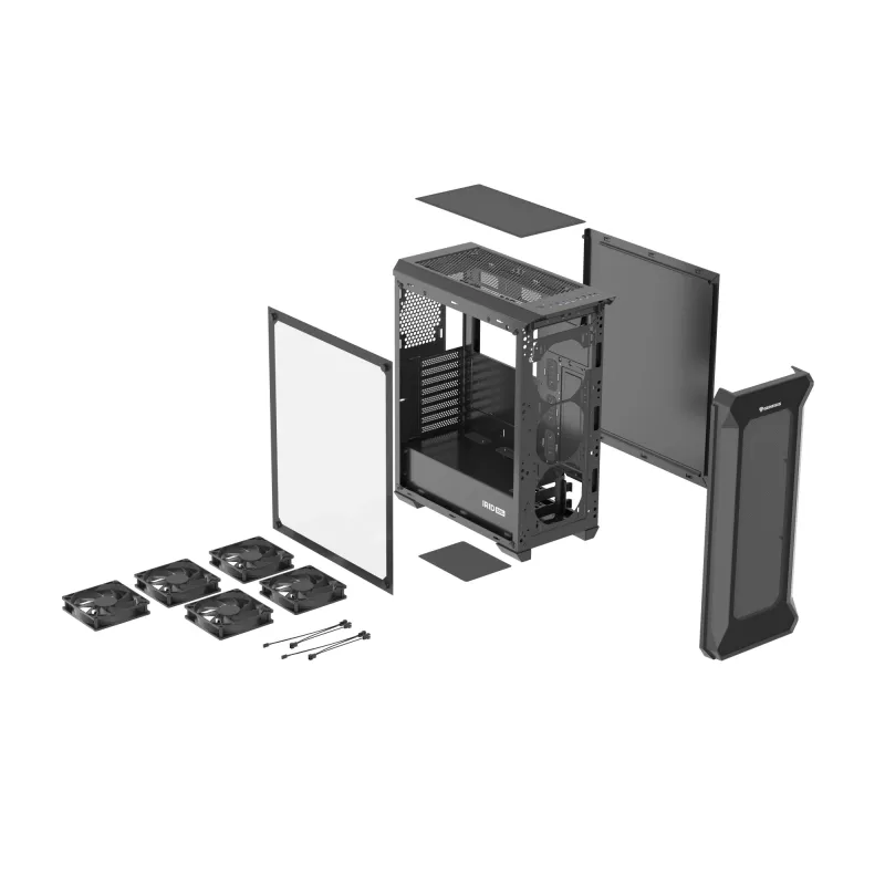 GENESIS Irid 505F Midi Tower negra