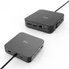 i-tec USB-C HDMI Dual DP docking station con Power Delivery 100 W + cargador universal 100 W