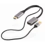 GEMBIRD Adaptador activo 4K HDMI macho a DisplayPort hembra, negro