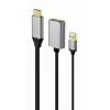 GEMBIRD Adaptador activo 4K HDMI macho a DisplayPort hembra, negro
