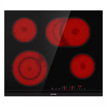 Gorenje ECT643BCSC placa vitrocerámica de empotrar 4 zonas Touch Control