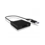 ICY BOX IB-CR404-C31 lector de tarjetas negro
