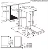Lavavajillas de empotrar Electrolux EEA17200L — 13 cubiertos, 49 dB, tamaño completo 60 cm