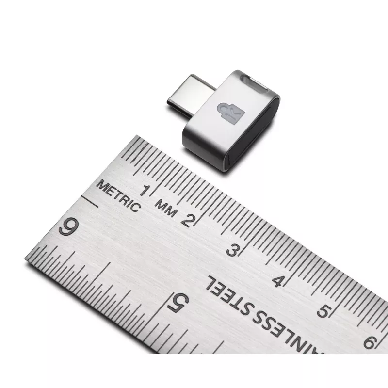 Kensington VeriMark Guard llave de seguridad con huella dactilar USB-C – FIDO2, WebAuthn/CTAP2 y FIDO U2F – multiplataforma