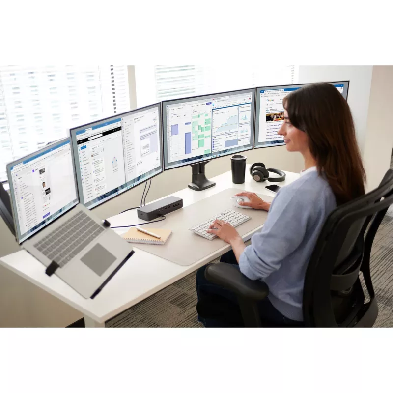 Brazo para doble monitor Kensington SmartFit One-Touch K59601WW