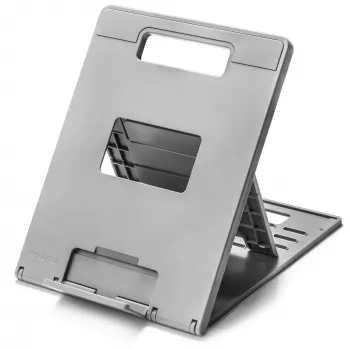 Kensington SmartFit Easy Riser Go – soporte elevador y refrigerador ergonómico ajustable para portátiles de hasta 14