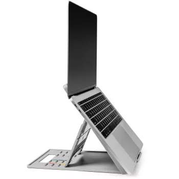Kensington SmartFit Easy Riser Go – soporte elevador y refrigerador ergonómico ajustable para portátiles de hasta 14