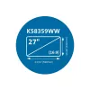 Kensington MagPro filtro de privacidad magnético para monitores de 27