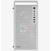 Caja de PC AEROCOOL PGS CS-109-G-WT-v1 mini torre SPCC blanca — microATX, hasta 26 cm GPU, FRGB, frontal de malla