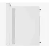 Caja de PC AEROCOOL PGS CS-109-G-WT-v1 mini torre SPCC blanca — microATX, hasta 26 cm GPU, FRGB, frontal de malla