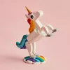 Juguete de construcción LEGO Creator 3en1 31140 unicornio mágico, 145 piezas, 130 mm de altura, edad 7+
