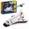LEGO Creator 3en1 set de construcción transbordador espacial 31134 — 144 piezas, para niños a partir de 6 años, 160×120×60 mm