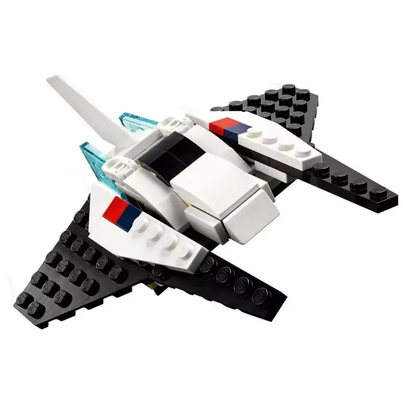 LEGO Creator 3en1 set de construcción transbordador espacial 31134 — 144 piezas, para niños a partir de 6 años, 160×120×60 mm
