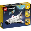 LEGO Creator 3en1 set de construcción transbordador espacial 31134 — 144 piezas, para niños a partir de 6 años, 160×120×60 mm