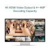 Grabador de vídeo en red PoE+ de 8 canales TP-Link VIGI