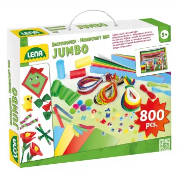 Set de manualidades infantil Lena 42629 800 piezas multicolor