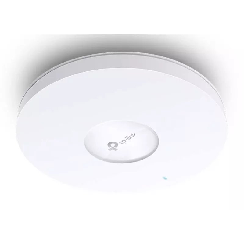 Punto de acceso TP-Link Omada AX1800 de montaje en techo WiFi 6, 2,4 GHz, 5 GHz, 1775 Mbit/s, HTTPS, SNMP, SNMPv2, SNMPv3, WPA, WPA2, WPA3, 100,1000 Mbit/s