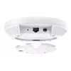 Punto de acceso TP-Link Omada AX1800 de montaje en techo WiFi 6, 2,4 GHz, 5 GHz, 1775 Mbit/s, HTTPS, SNMP, SNMPv2, SNMPv3, WPA, WPA2, WPA3, 100,1000 Mbit/s