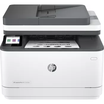 Impresora HP LaserJet Pro MFP 3102fdn, láser, monocromo, 1200 x 1200 DPI, A4, impresión directa, blanca