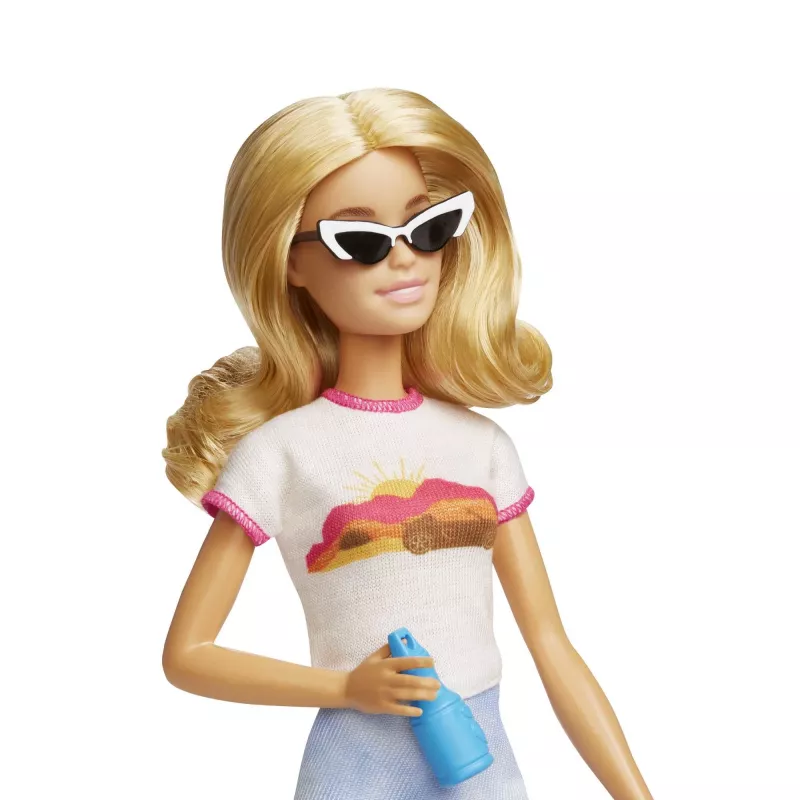 Muñeca y accesorios Barbie Dreamhouse Adventures, set de viaje 